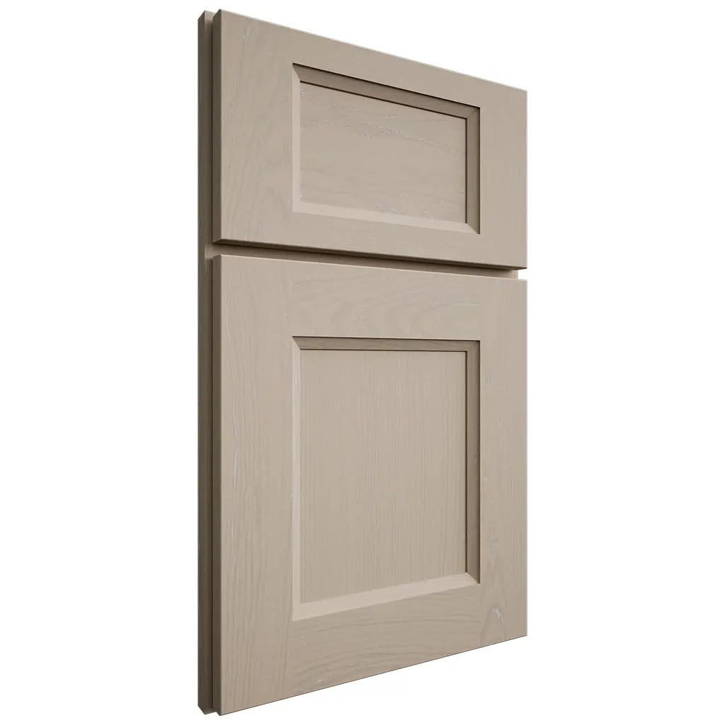 Shiloh Cabinetry Full Overlay Statesville Maple Plain Cut Pebble Door