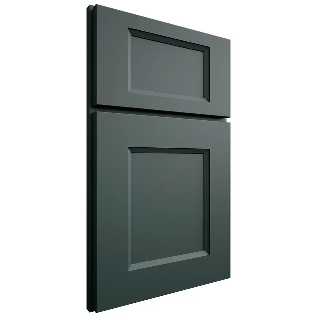 Shiloh Cabinetry Full Overlay Statesville Paintable Billiard Green Door
