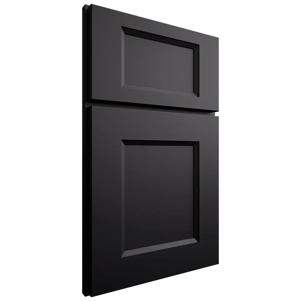 Shiloh Cabinetry Full Overlay Statesville Paintable Black Door