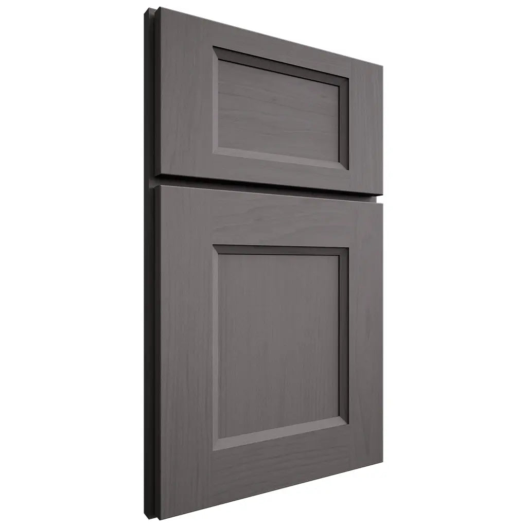 Shiloh Cabinetry Full Overlay Statesville Walnut Plain Cut Cadet Door