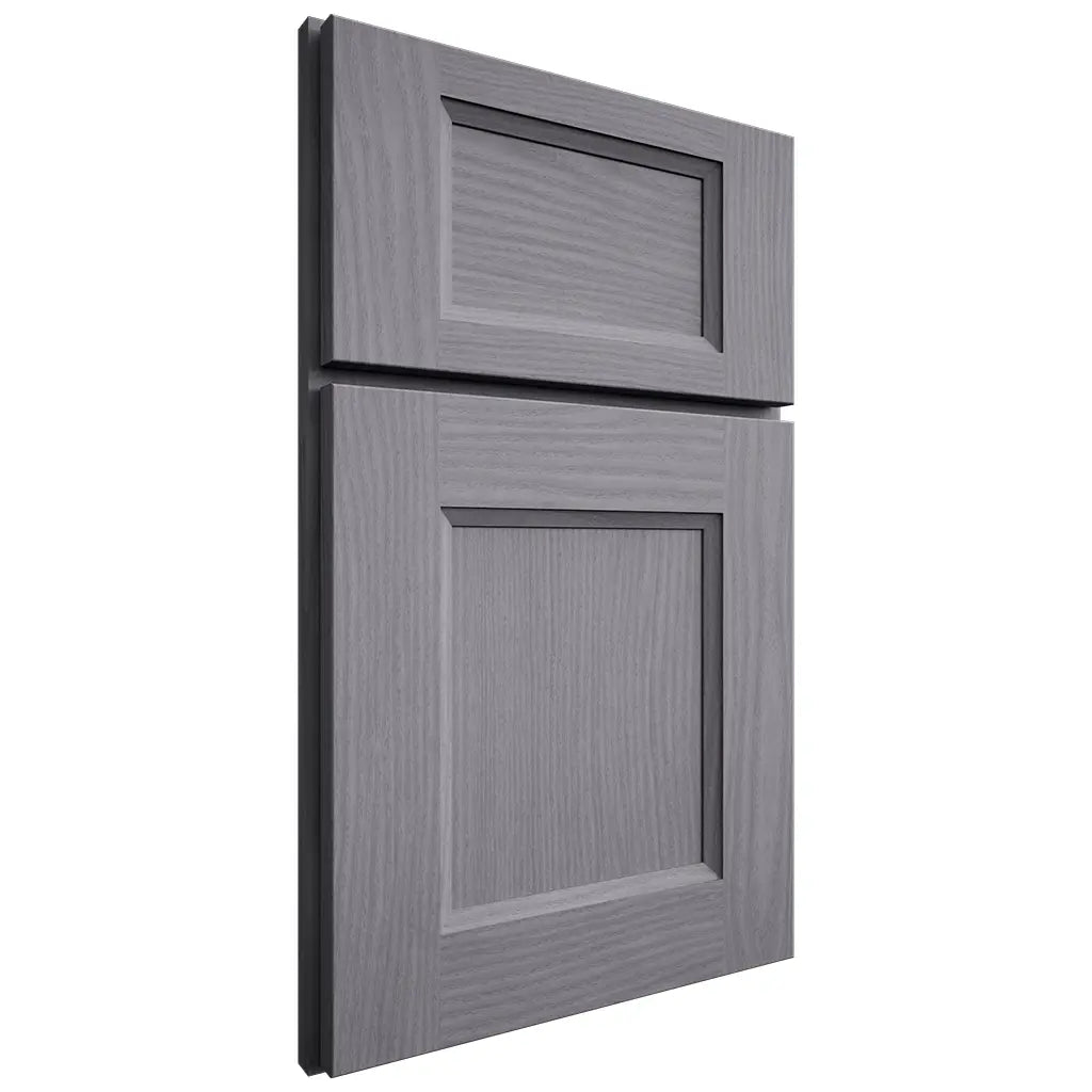 Shiloh Cabinetry Full Overlay Statesville White Oak Plain Cut Cadet Door