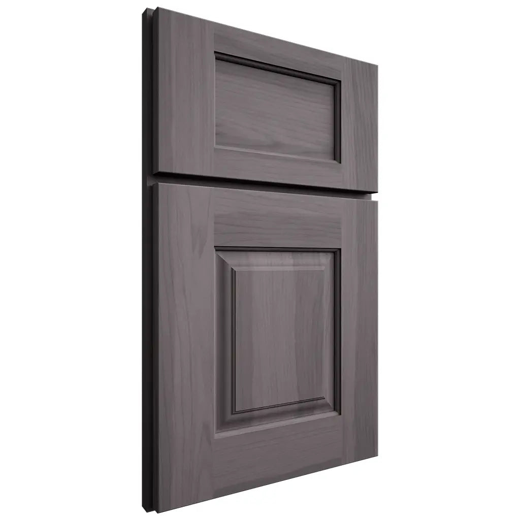Shiloh Cabinetry Full Overlay Summit Hickory Plain Cut Cadet Door
