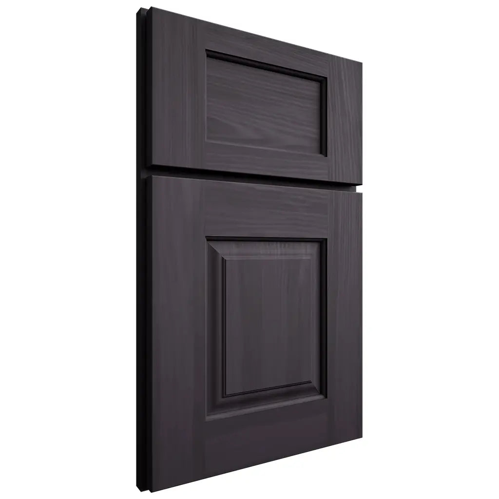 Shiloh Cabinetry Full Overlay Summit Hickory Plain Cut Harbor Door