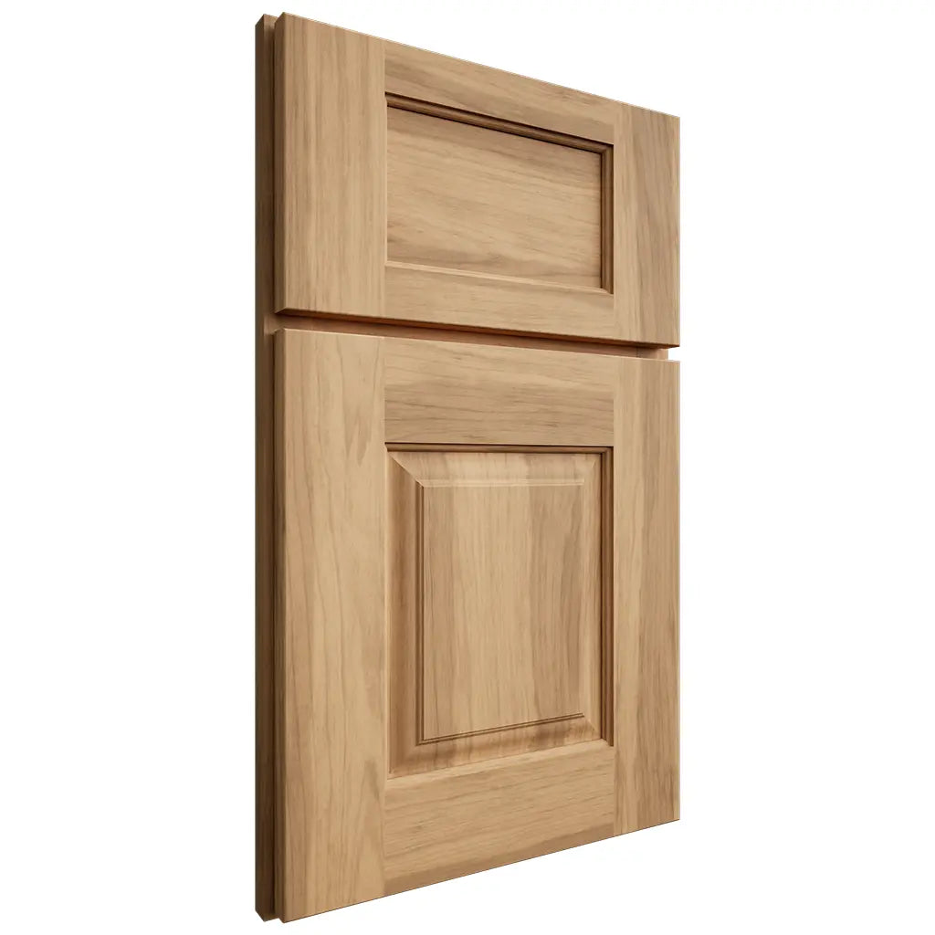Shiloh Cabinetry Full Overlay Summit Hickory Plain Cut Natural Door