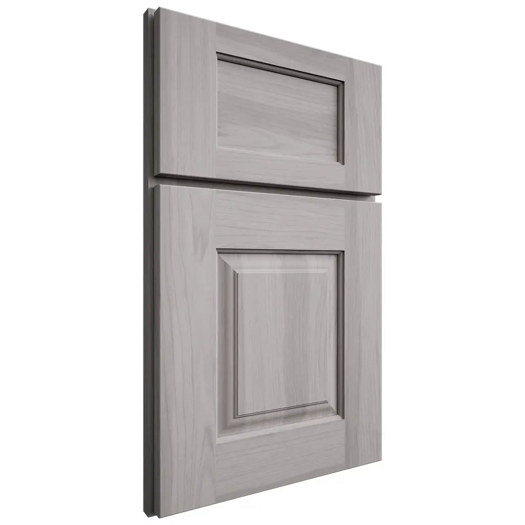 Shiloh Cabinetry Full Overlay Summit Hickory Plain Cut Stratus Door