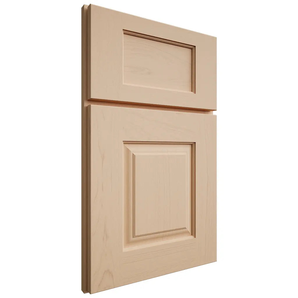 Shiloh Cabinetry Full Overlay Summit Maple Plain Cut Natural Door