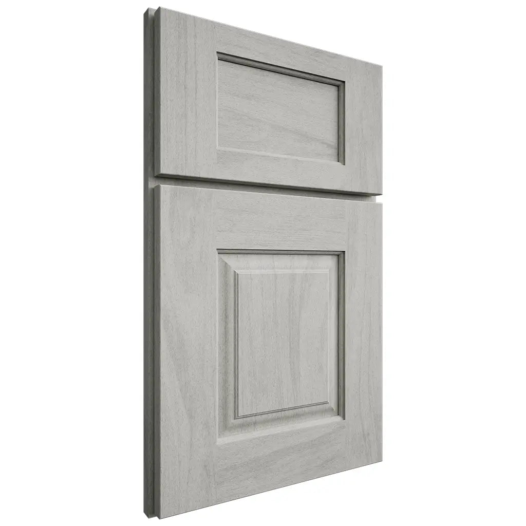 Shiloh Cabinetry Full Overlay Summit Poplar Plain Cut Stratus Door