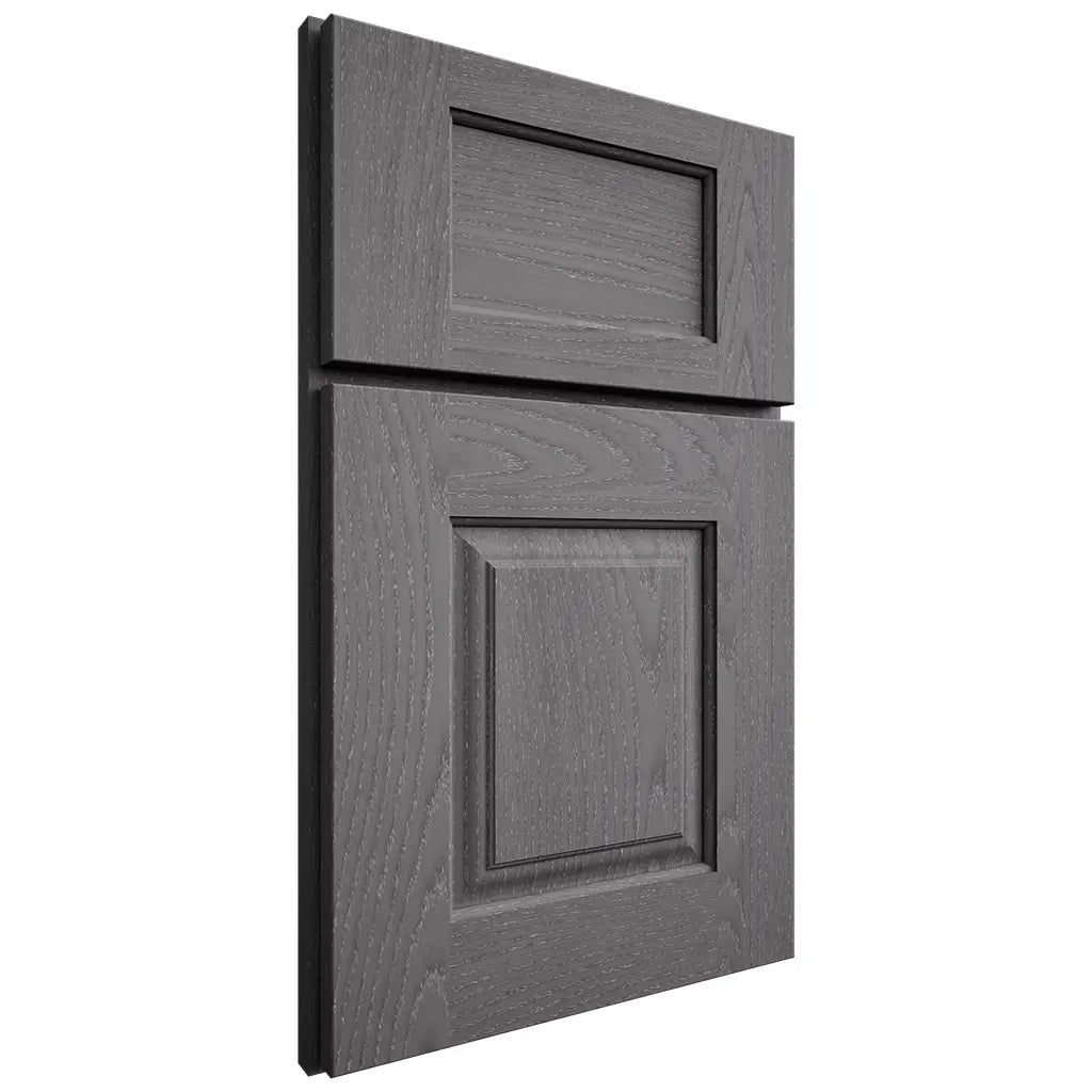 Shiloh Cabinetry Full Overlay Summit Red Oak Plain Cut Cadet Door