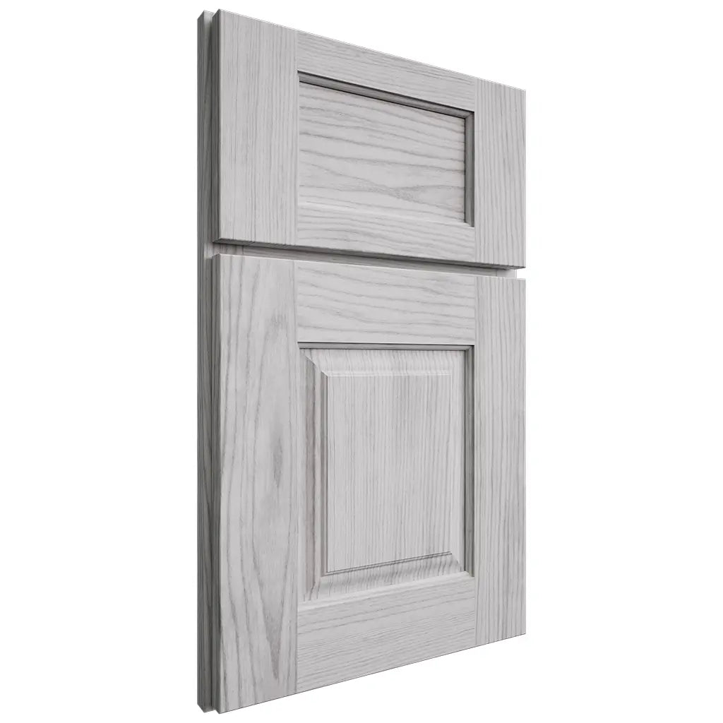 Shiloh Cabinetry Full Overlay Summit Walnut Plain Cut Stratus Door