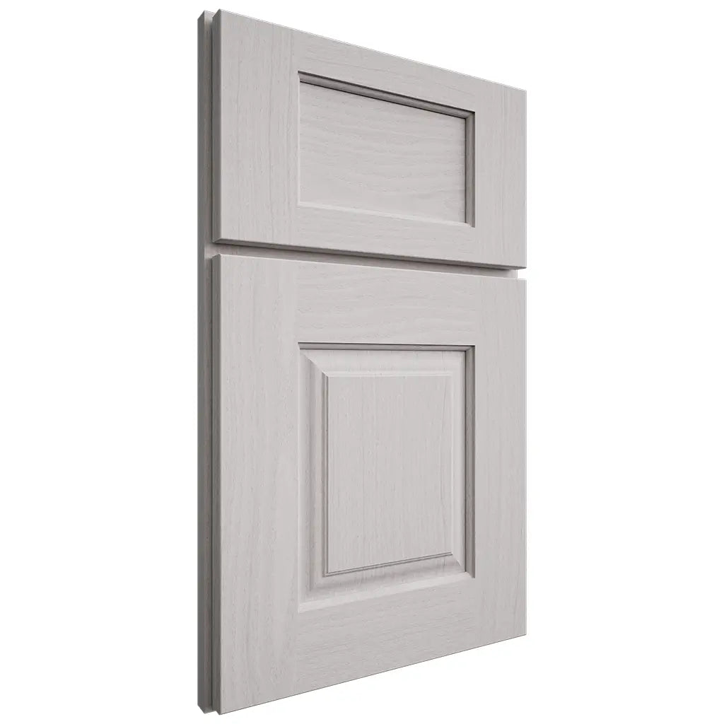 Shiloh Cabinetry Full Overlay Summit White Oak Plain Cut Cotton Door