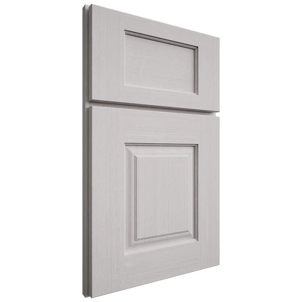 Shiloh Cabinetry Full Overlay Summit White Oak Quarter Sawn Cotton Door