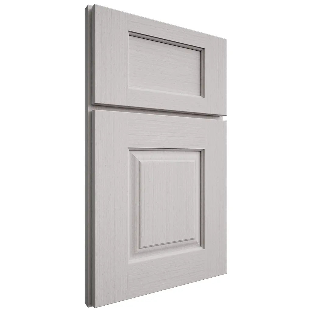 Shiloh Cabinetry Full Overlay Summit White Oak Rift Cut Cotton Door