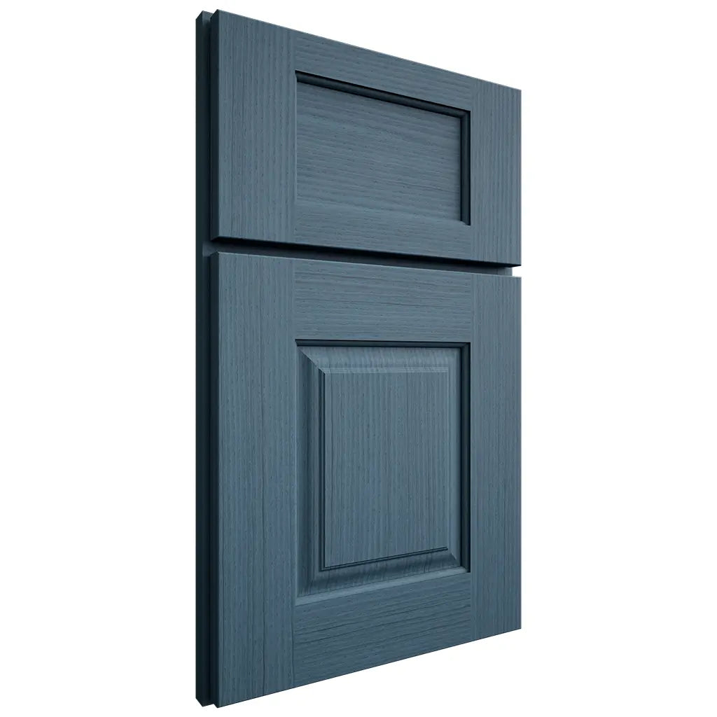 Shiloh Cabinetry Full Overlay Summit White Oak Rift Cut Hudson Door