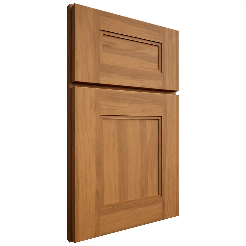 Shiloh Cabinetry Full Overlay Tahoe Hickory Plain Cut Medium Door