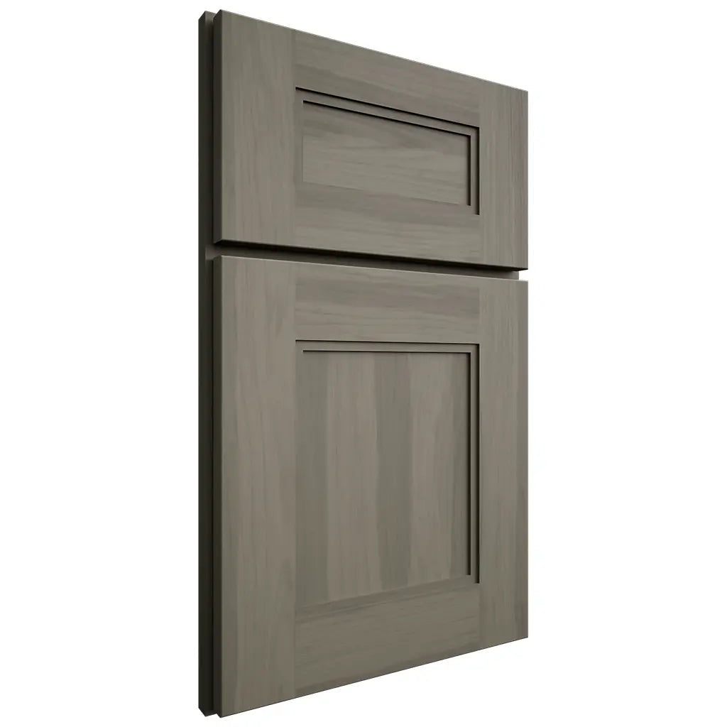 Shiloh Cabinetry Full Overlay Tahoe Hickory Plain Cut Thyme Door