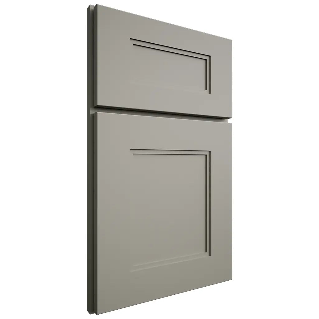Shiloh Cabinetry Full Overlay Tahoe Paintable Evergreen Fog Door