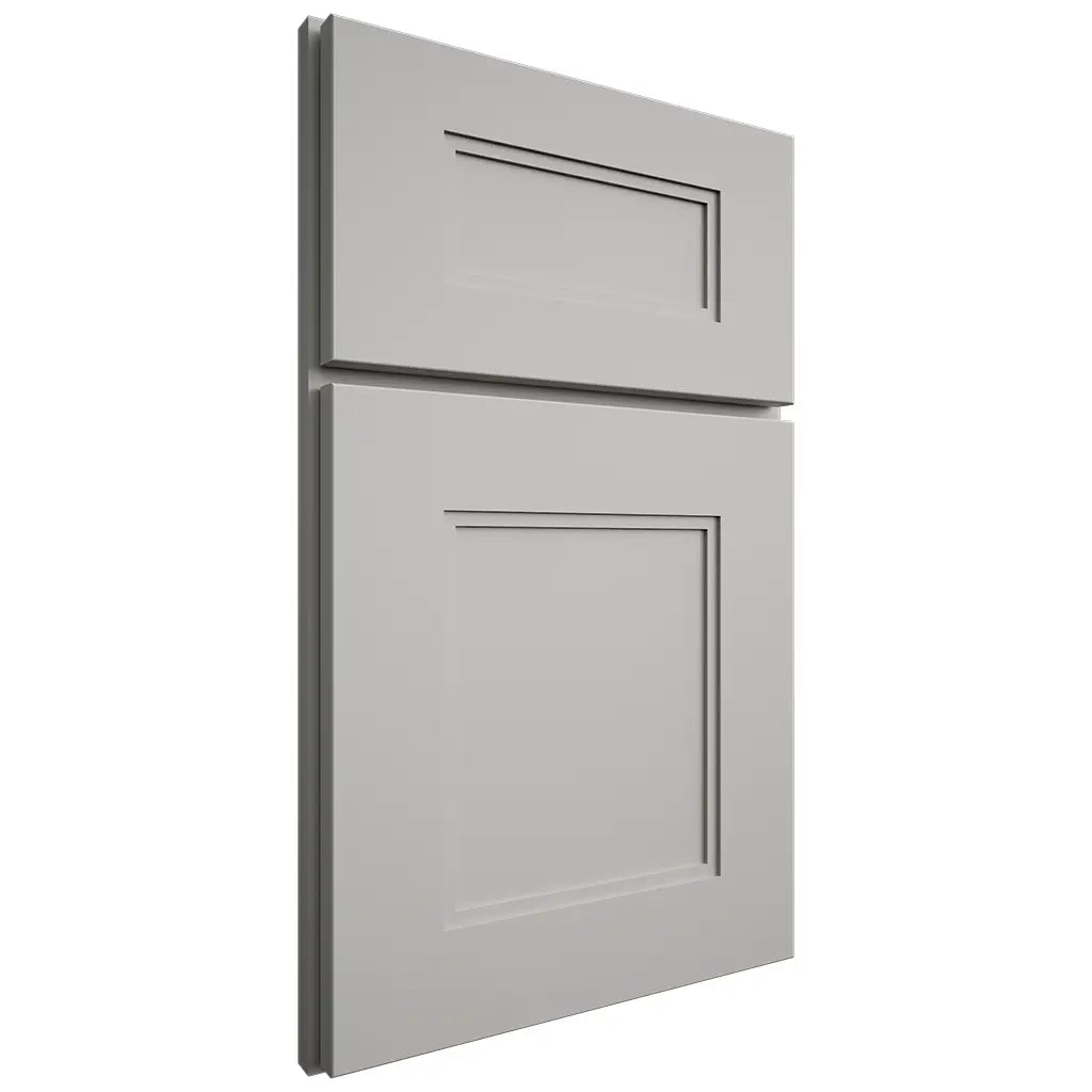 Shiloh Cabinetry Full Overlay Tahoe Paintable Unusual Gray Door