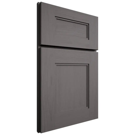 Shiloh Cabinetry Full Overlay Tahoe Walnut Plain Cut Cadet Door