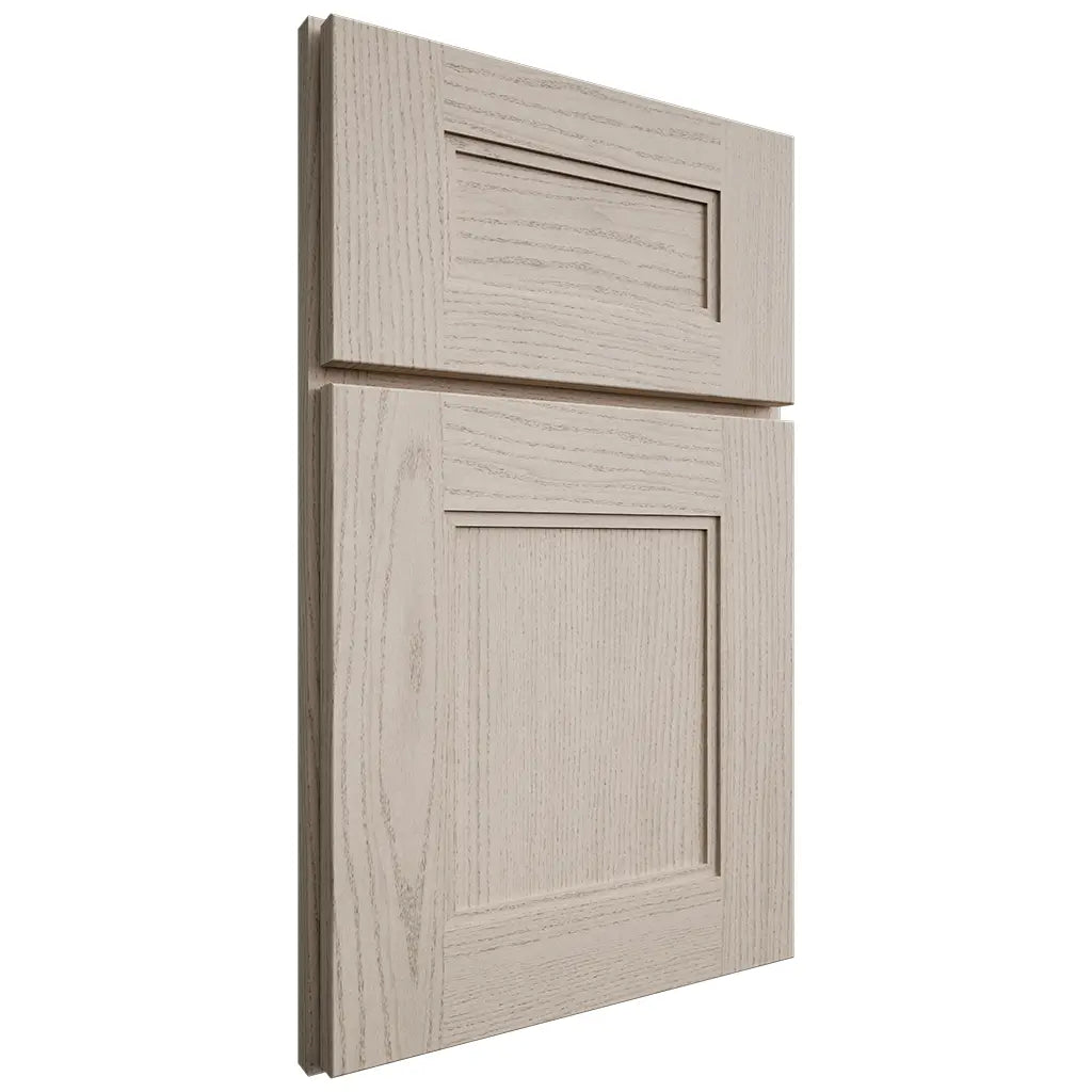 Shiloh Cabinetry Full Overlay Tahoe Walnut Plain Cut Seagull Door