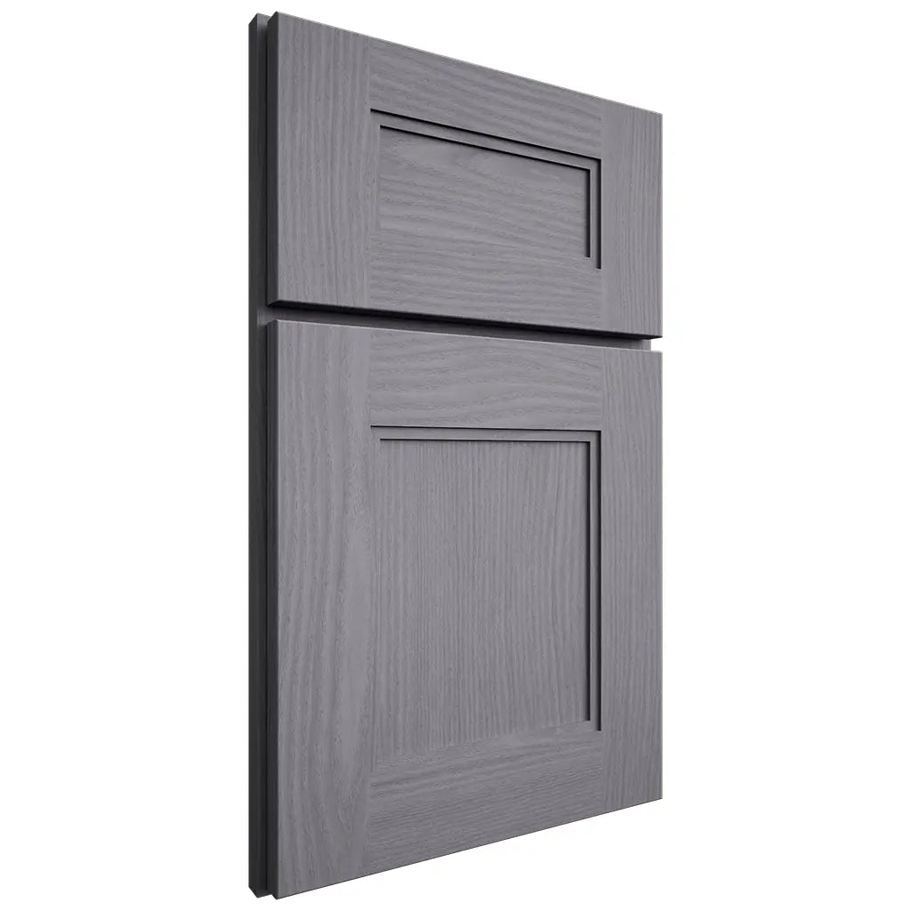 Shiloh Cabinetry Full Overlay Tahoe White Oak Plain Cut Cadet Door