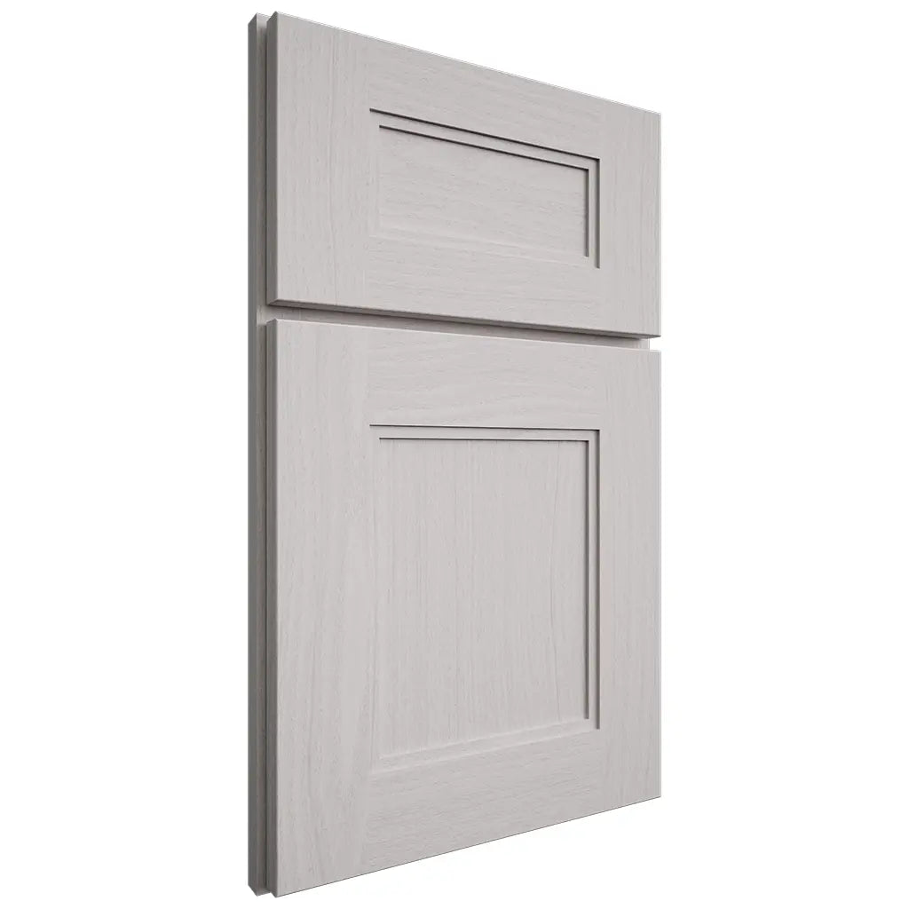 Shiloh Cabinetry Full Overlay Tahoe White Oak Plain Cut Cotton Door