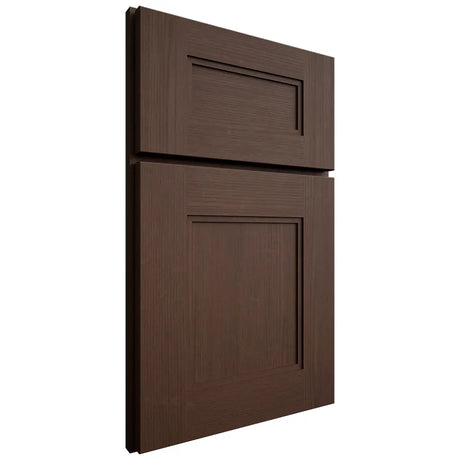 Shiloh Cabinetry Full Overlay Tahoe White Oak Quarter Sawn Braun Door