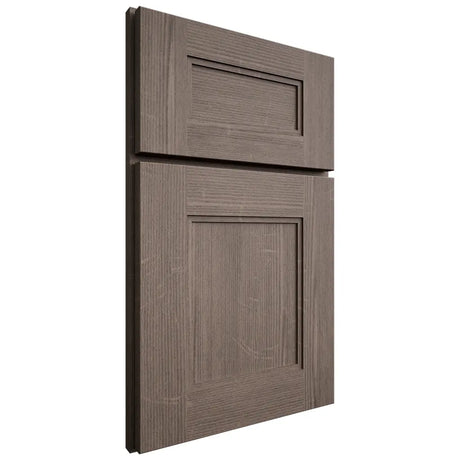 Shiloh Cabinetry Full Overlay Tahoe White Oak Quarter Sawn Clay Door