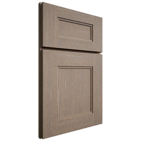 Shiloh Cabinetry Full Overlay Tahoe White Oak Rift Cut Almond Door