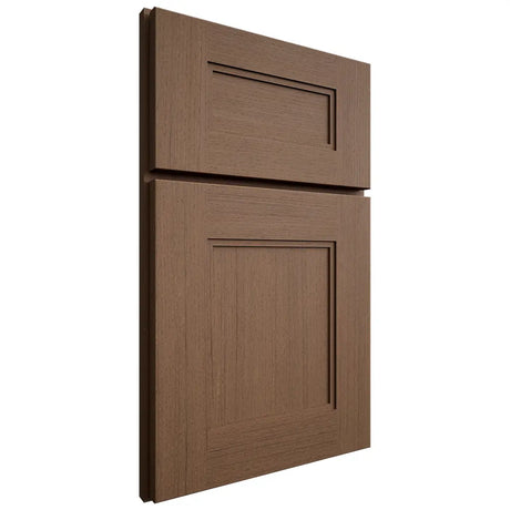 Shiloh Cabinetry Full Overlay Tahoe White Oak Rift Cut Autumn Door