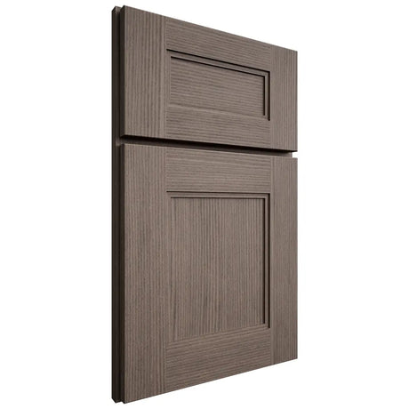 Shiloh Cabinetry Full Overlay Tahoe White Oak Rift Cut Clay Door
