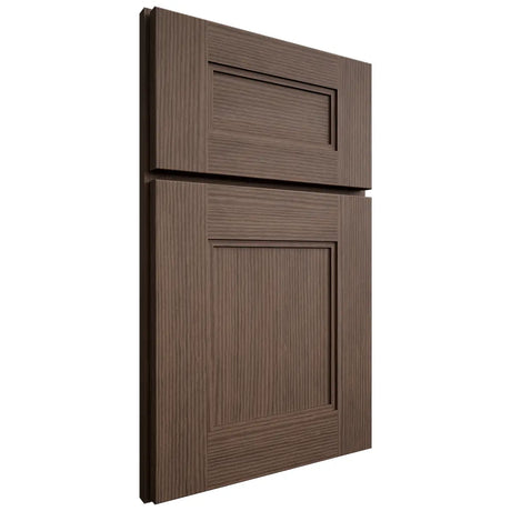 Shiloh Cabinetry Full Overlay Tahoe White Oak Rift Cut Mineral Door