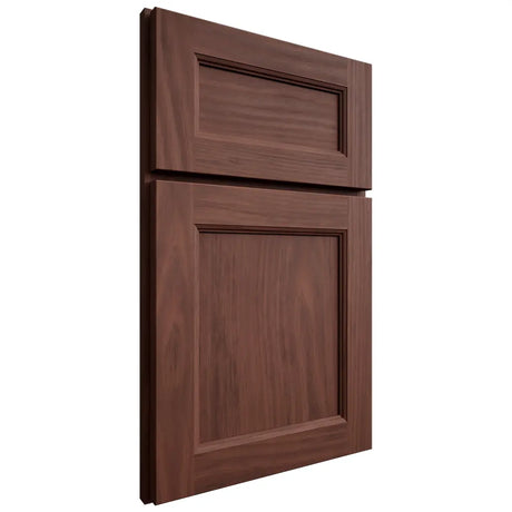 Shiloh Cabinetry Full Overlay Ward Cherry Plain Cut Bourbon Door