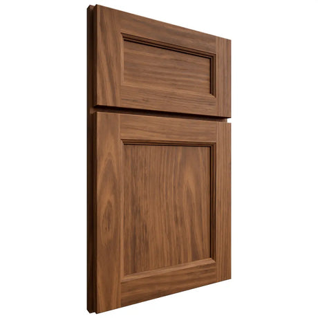 Shiloh Cabinetry Full Overlay Ward Cherry Plain Cut Carob Door