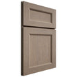 Shiloh Cabinetry Full Overlay Ward White Oak Quarter Sawn Almond Door