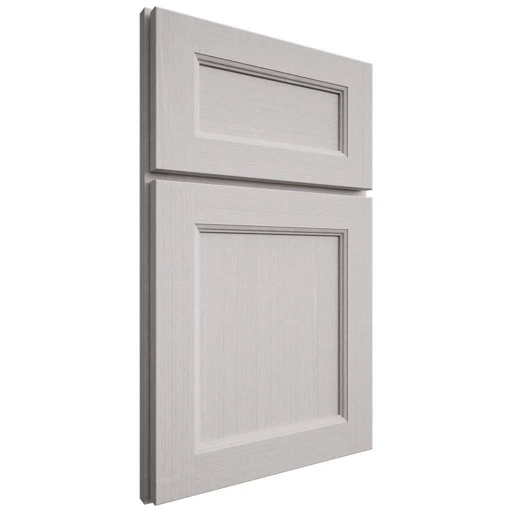 Shiloh Cabinetry Full Overlay Ward White Oak Quarter Sawn Cotton Door