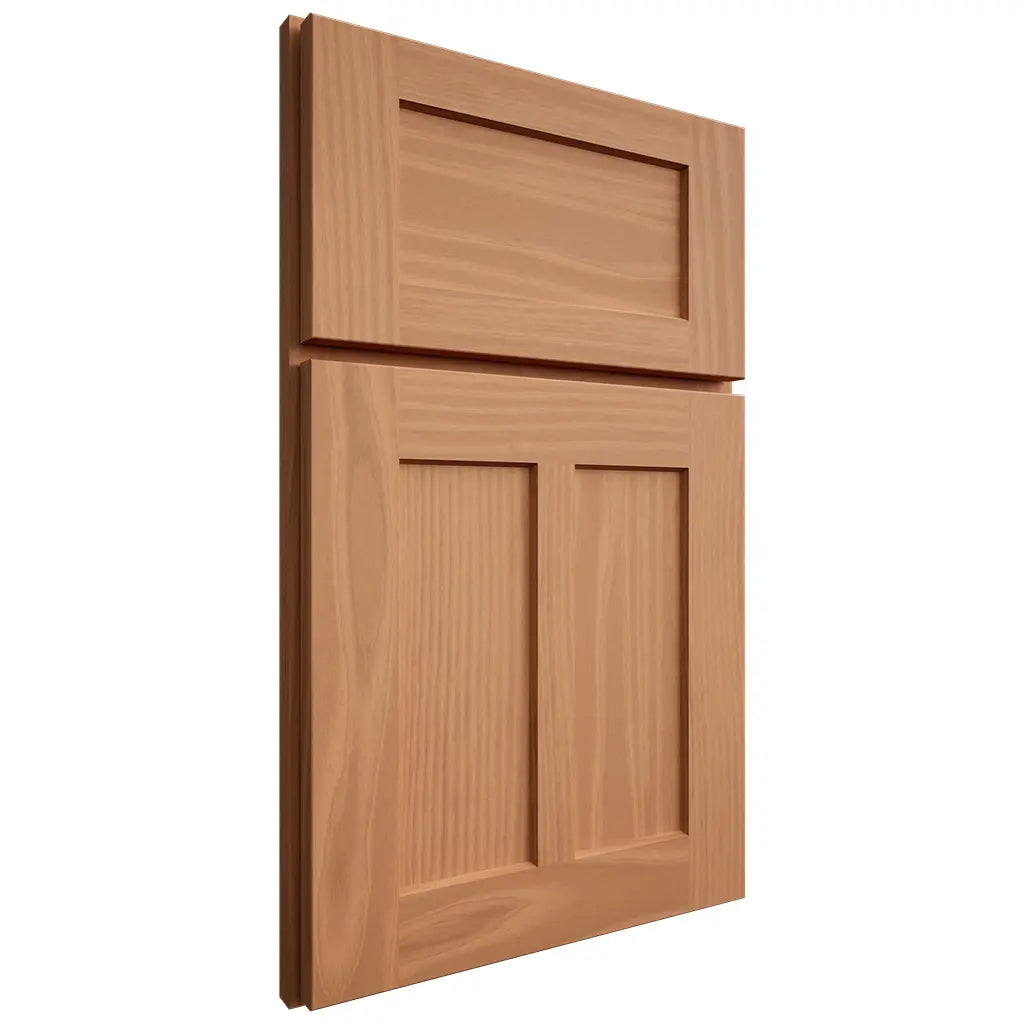 Shiloh Cabinetry Full Overlay Wilmington Cherry Plain Cut Natural Door