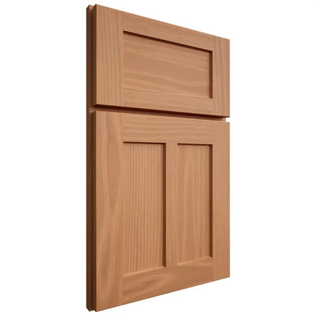 Shiloh Cabinetry Full Overlay Wilmington Cherry Plain Cut Natural Door