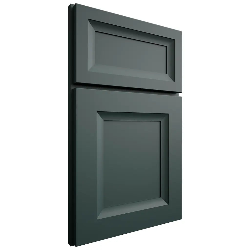 Shiloh Cabinetry Full Overlay Windsor Paintable Billiard Green Door