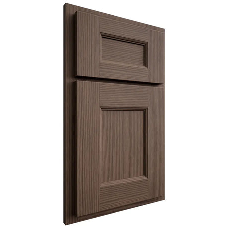 Shiloh Cabinetry Partial Overlay Aspen White Oak Rift Cut Mineral Door