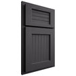 Shiloh Cabinetry Partial Overlay Beaded Century Poplar Plain Cut Cadet Door