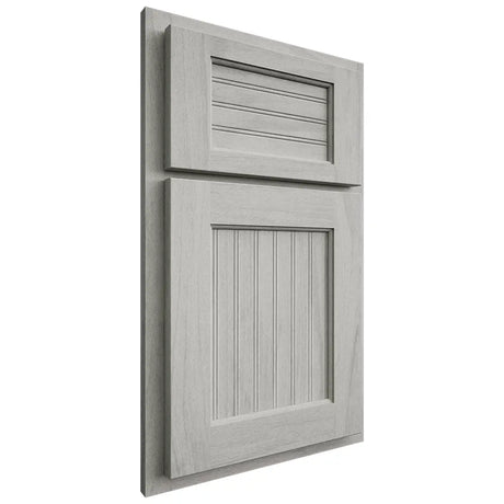 Shiloh Cabinetry Partial Overlay Beaded Century Poplar Plain Cut Stratus Door
