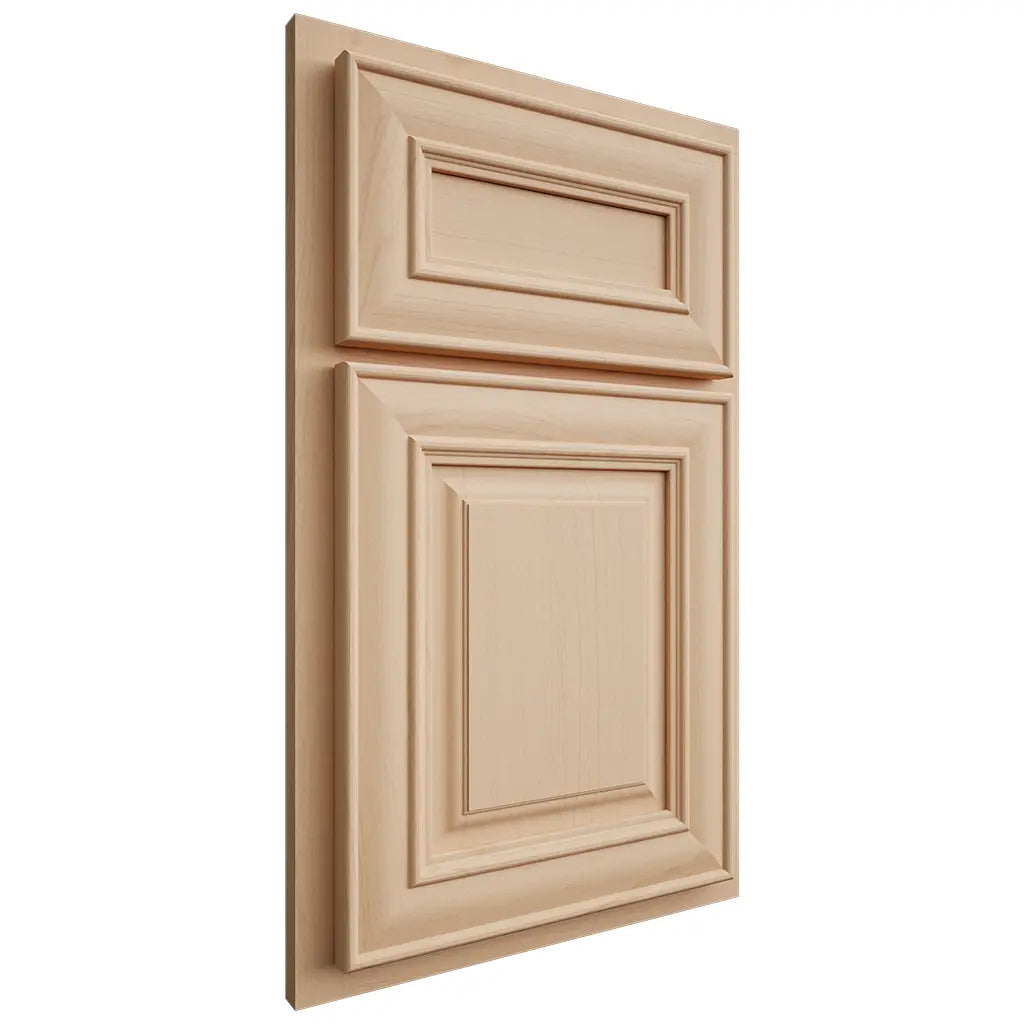 Shiloh Cabinetry Partial Overlay Bradford Maple Plain Cut Natural Door