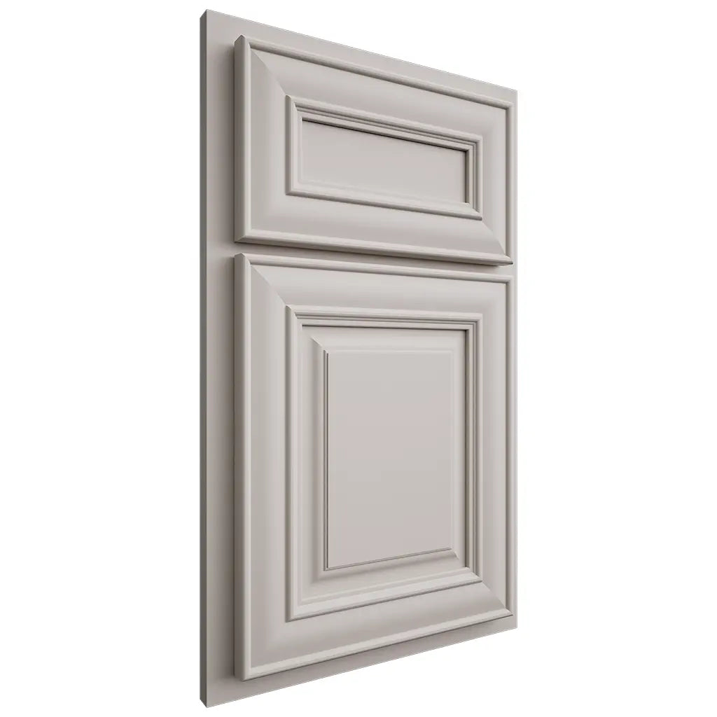 Shiloh Cabinetry Partial Overlay Bradford Paintable Amazing Gray Door