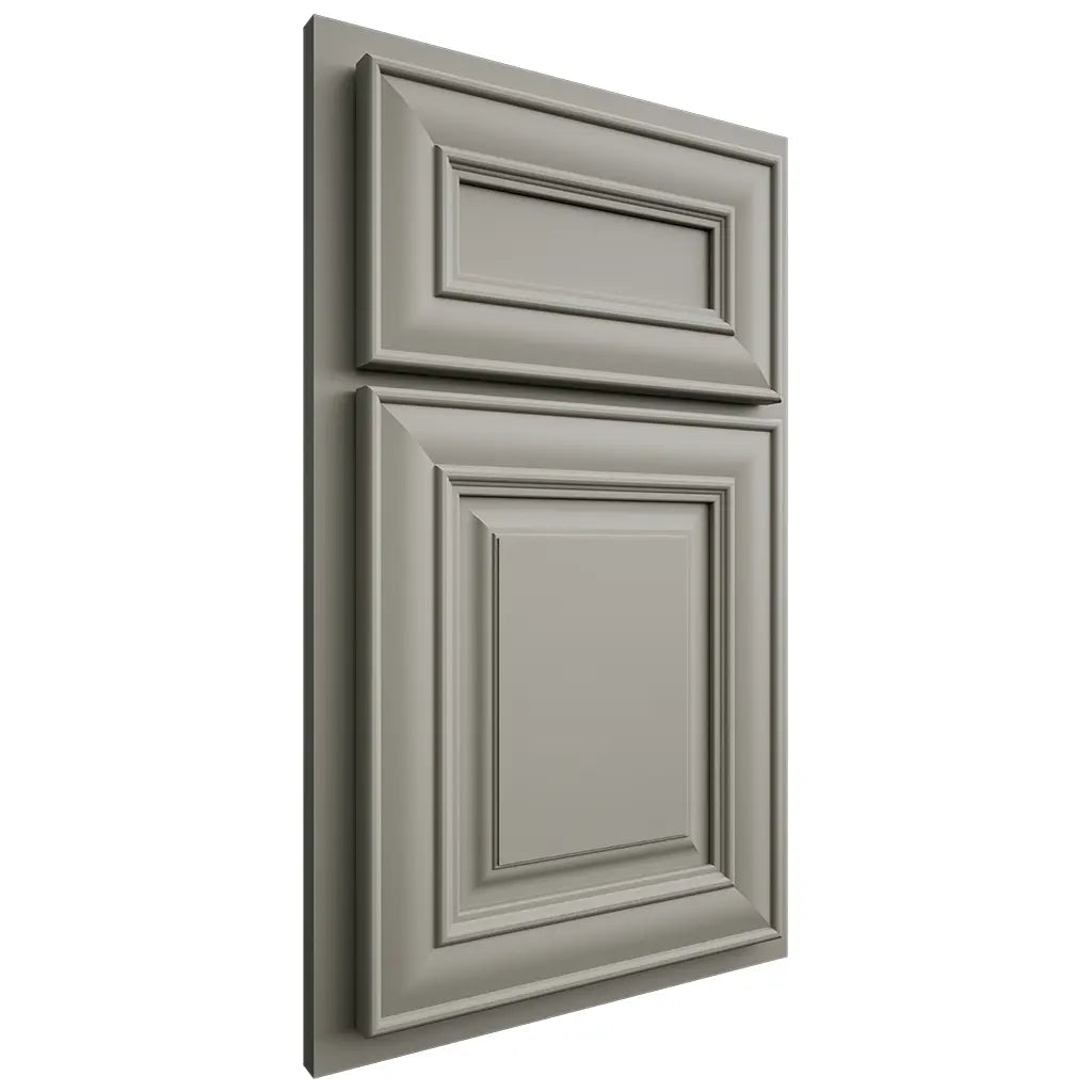 Shiloh Cabinetry Partial Overlay Bradford Paintable Evergreen Fog Door