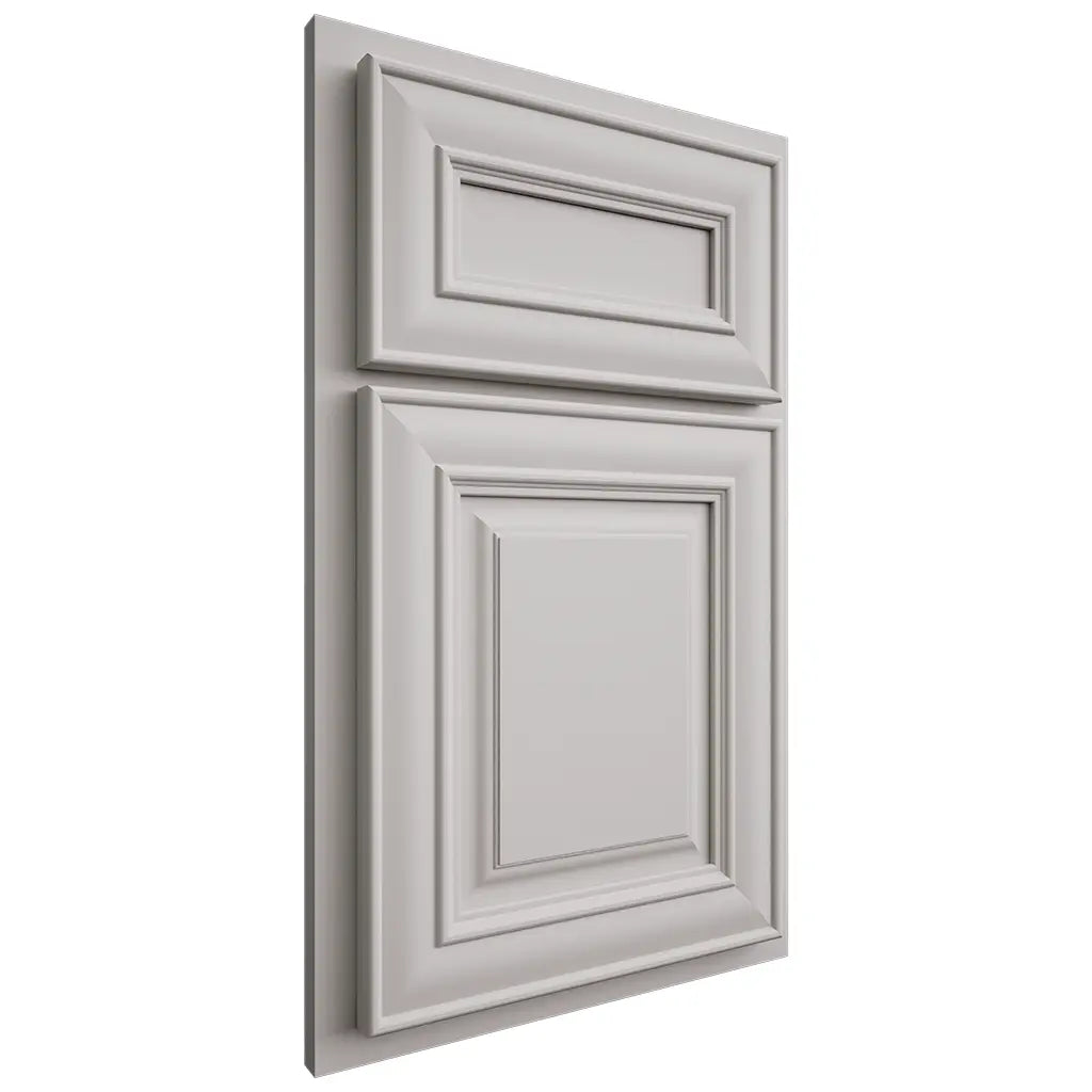 Shiloh Cabinetry Partial Overlay Bradford Paintable Mindful Gray Door