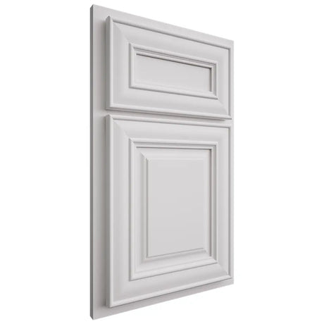 Shiloh Cabinetry Partial Overlay Bradford Paintable Pure White Door