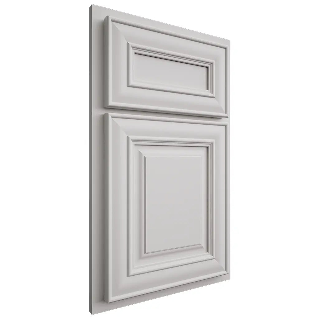 Shiloh Cabinetry Partial Overlay Bradford Paintable Repose Gray Door
