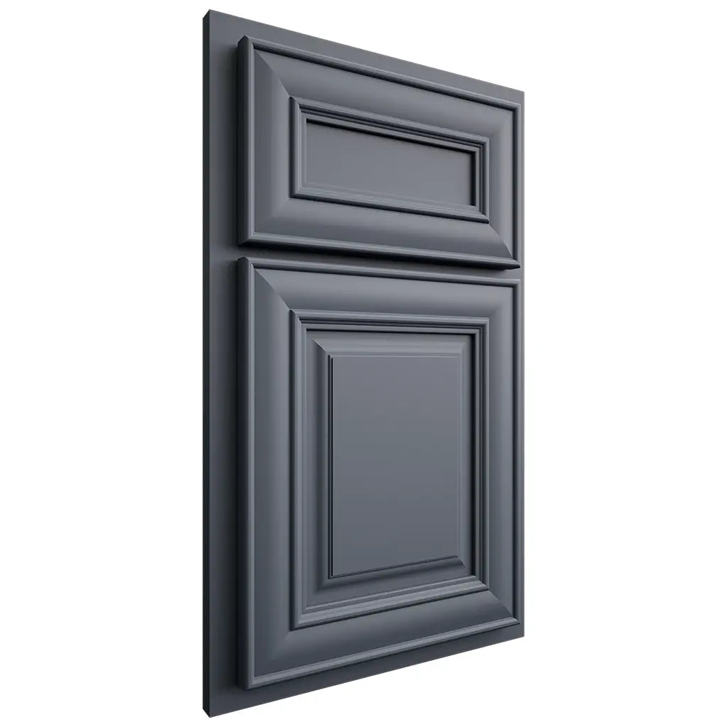 Shiloh Cabinetry Partial Overlay Bradford Paintable Slate Tile Door