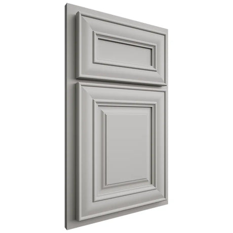 Shiloh Cabinetry Partial Overlay Bradford Paintable Unusual Gray Door