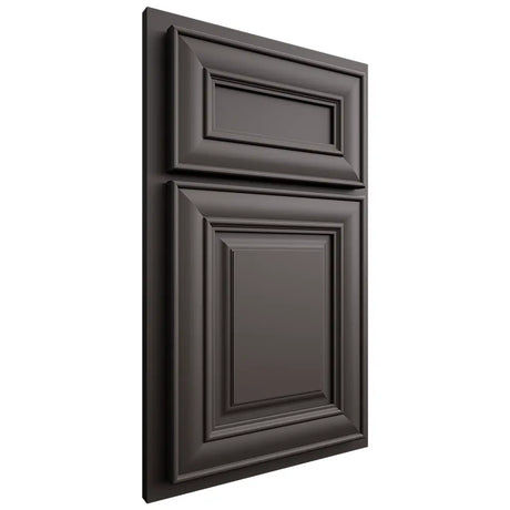 Shiloh Cabinetry Partial Overlay Bradford Paintable Urbane Bronze Door